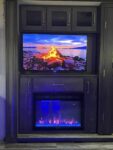 FIREPLACE AND TV COMBO