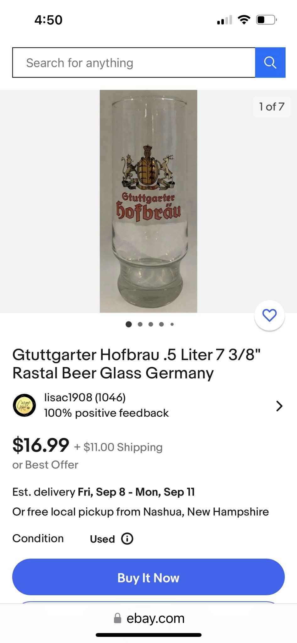 GTUTTGARTER GLASS COMP