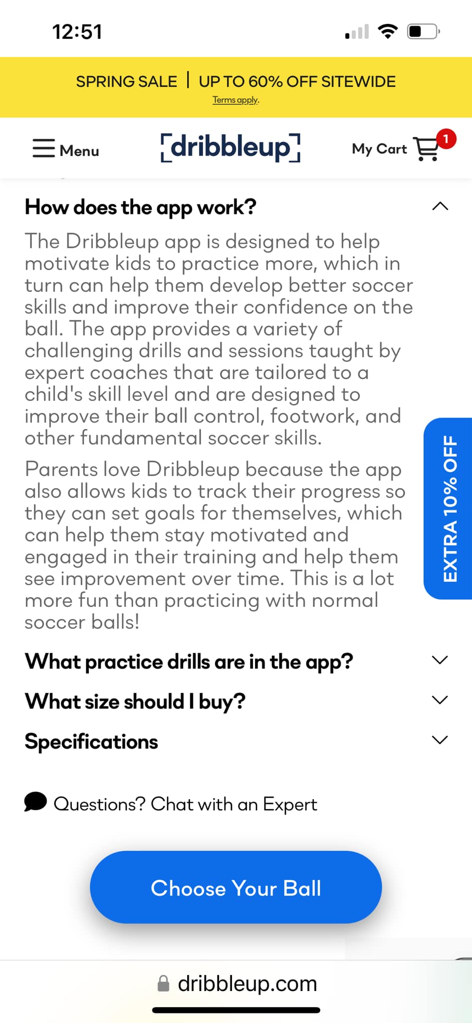 DRIBBLE APP INFO