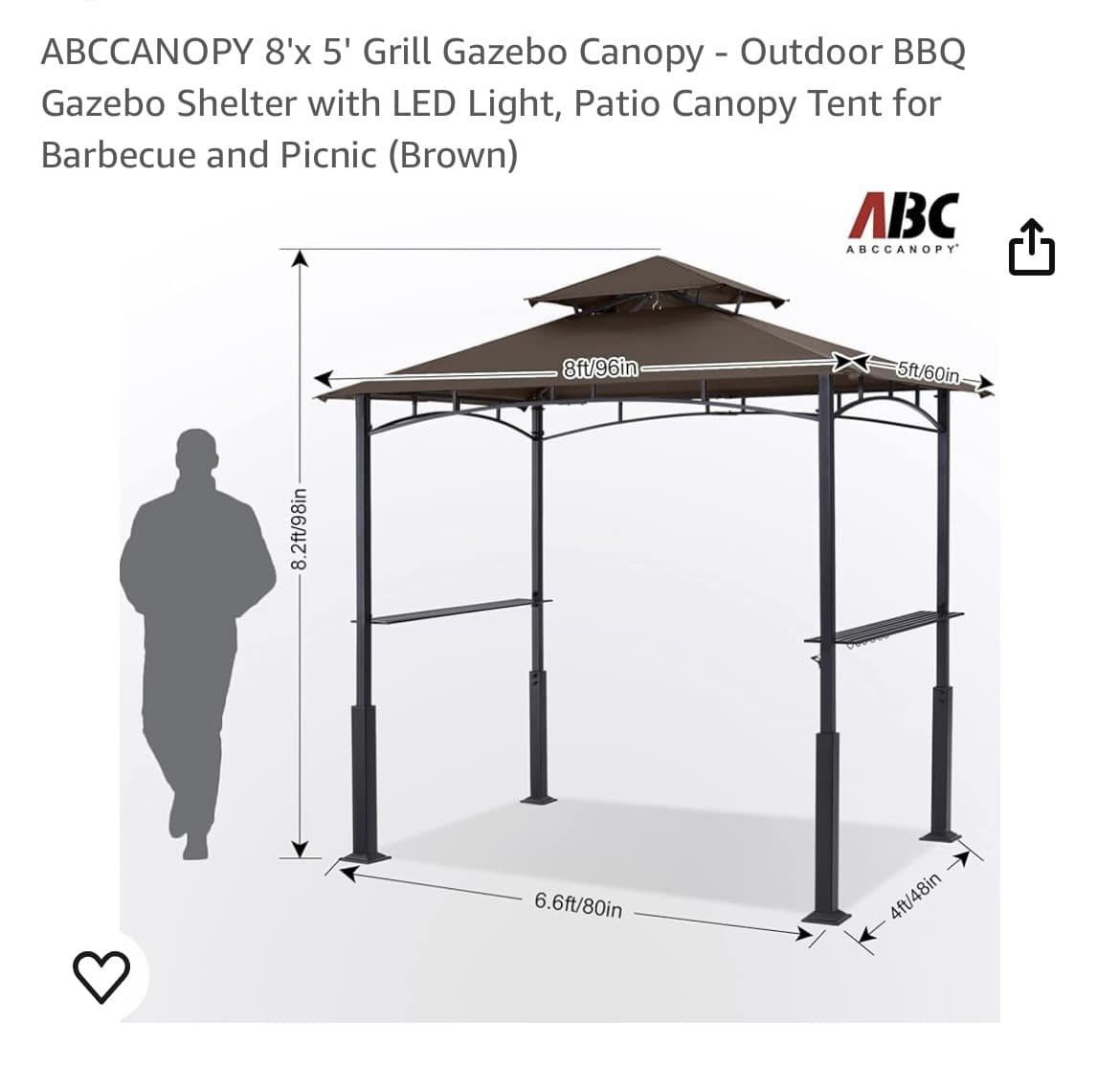 GRILL GAZEBO COMP