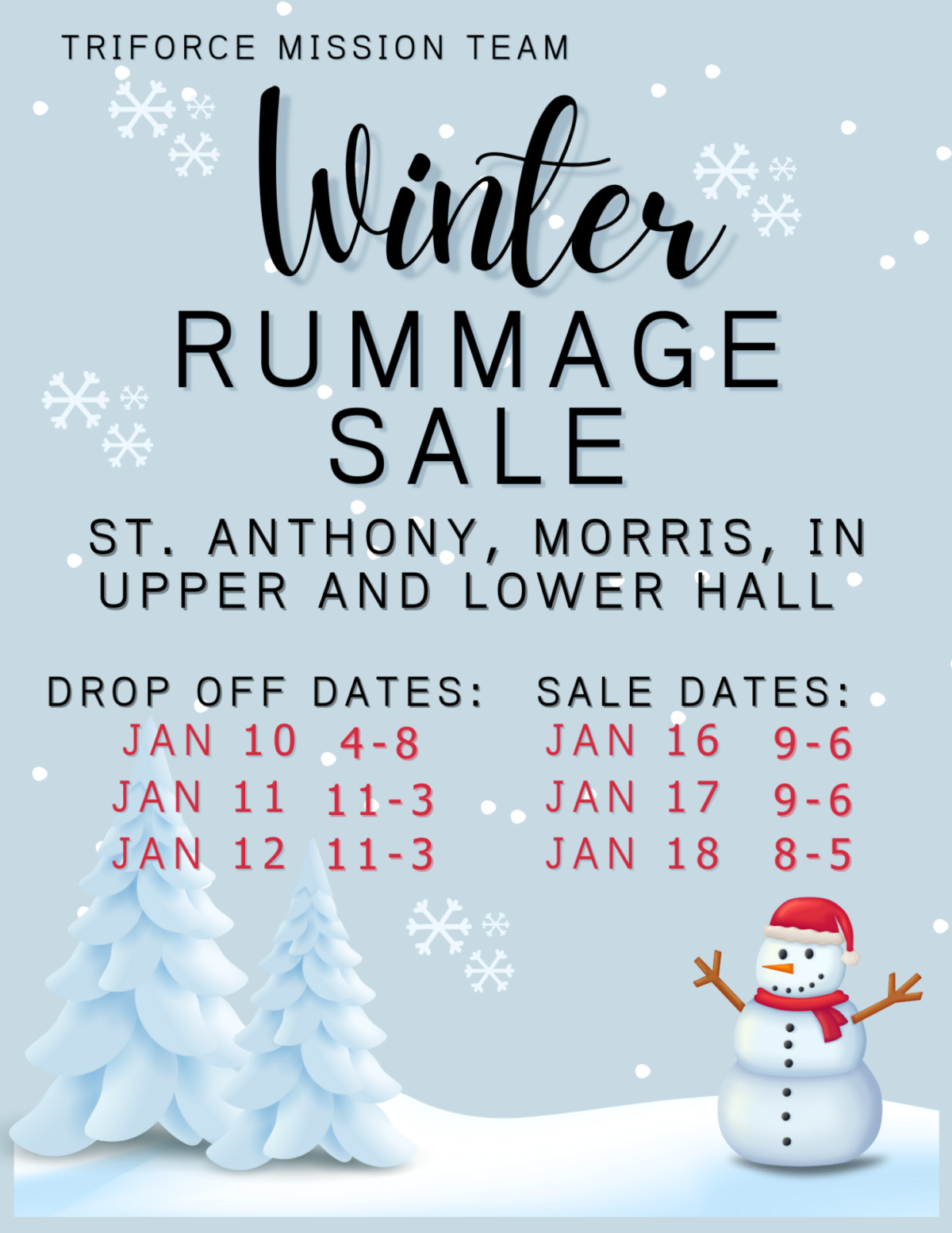 Rummage Sale