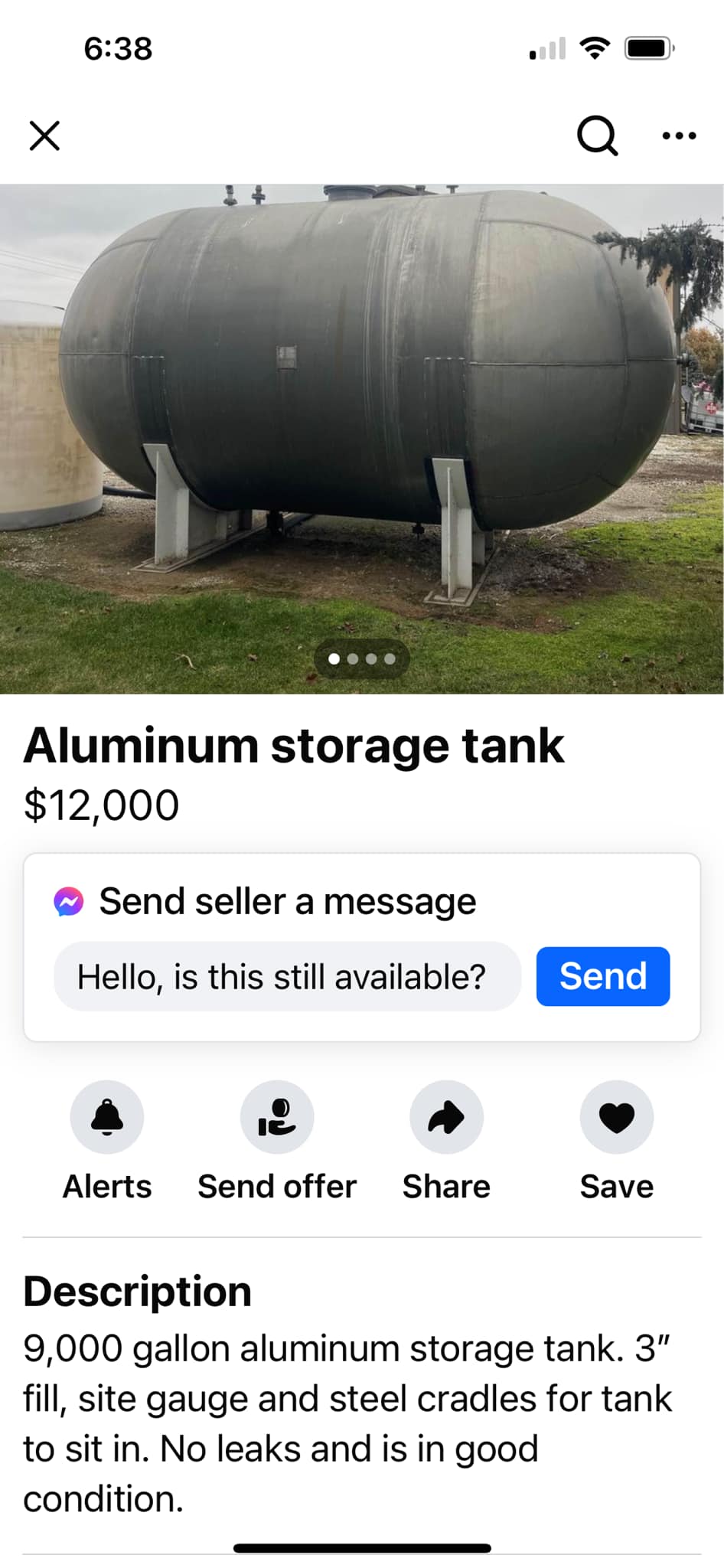 ALUMINUM TANK REFERENCE