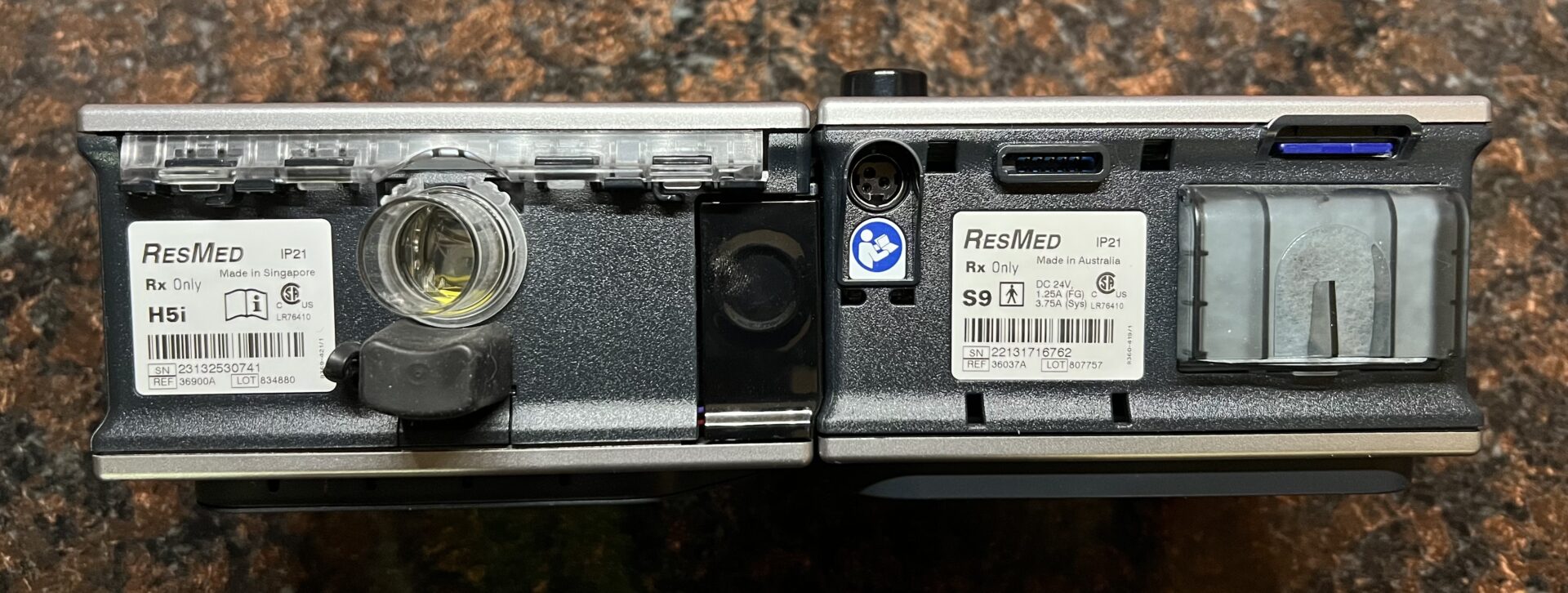 Backside of S9