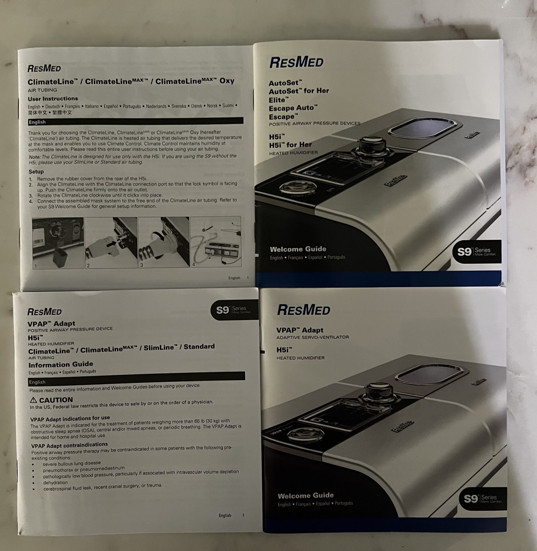 S9 booklets