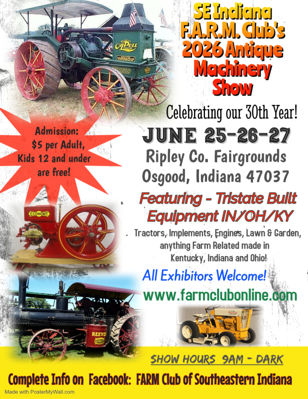 Copy of classic car show flyer poster template - Made with PosterMyWall (16)