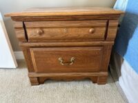 night stand front view